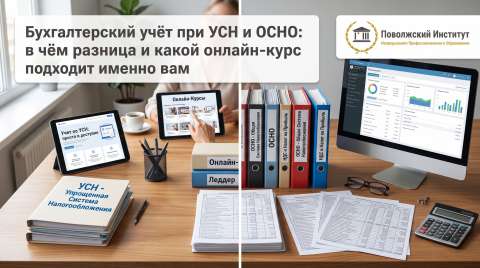 Бухгалтерский учёт при УСН и ОСНО: в чём разница и какой онлайн‑курс подходит именно вам