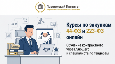Курсы по закупкам 44-ФЗ и 223-ФЗ онлайн — обучение контрактного управляющего | ПИНПО