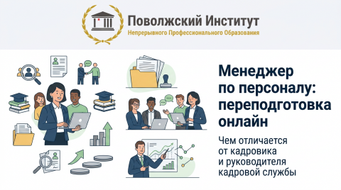 Менеджер по персоналу: переподготовка онлайн — отличие от кадровика и руководителя кадровой службы